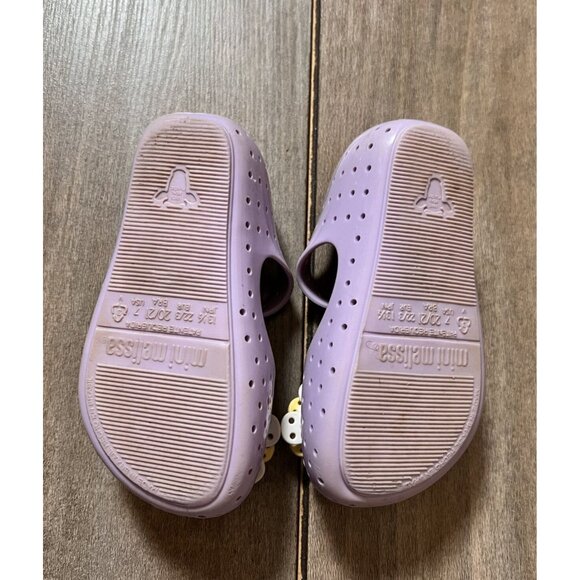 Lilac Floral Furadinha Mini Melissa - Picture 6 of 7